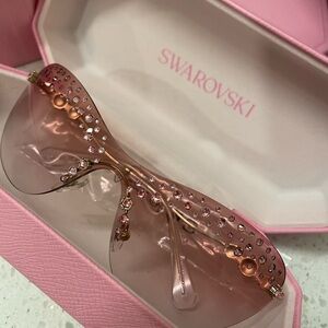 Swarovski Pink Crystal Sunglasses